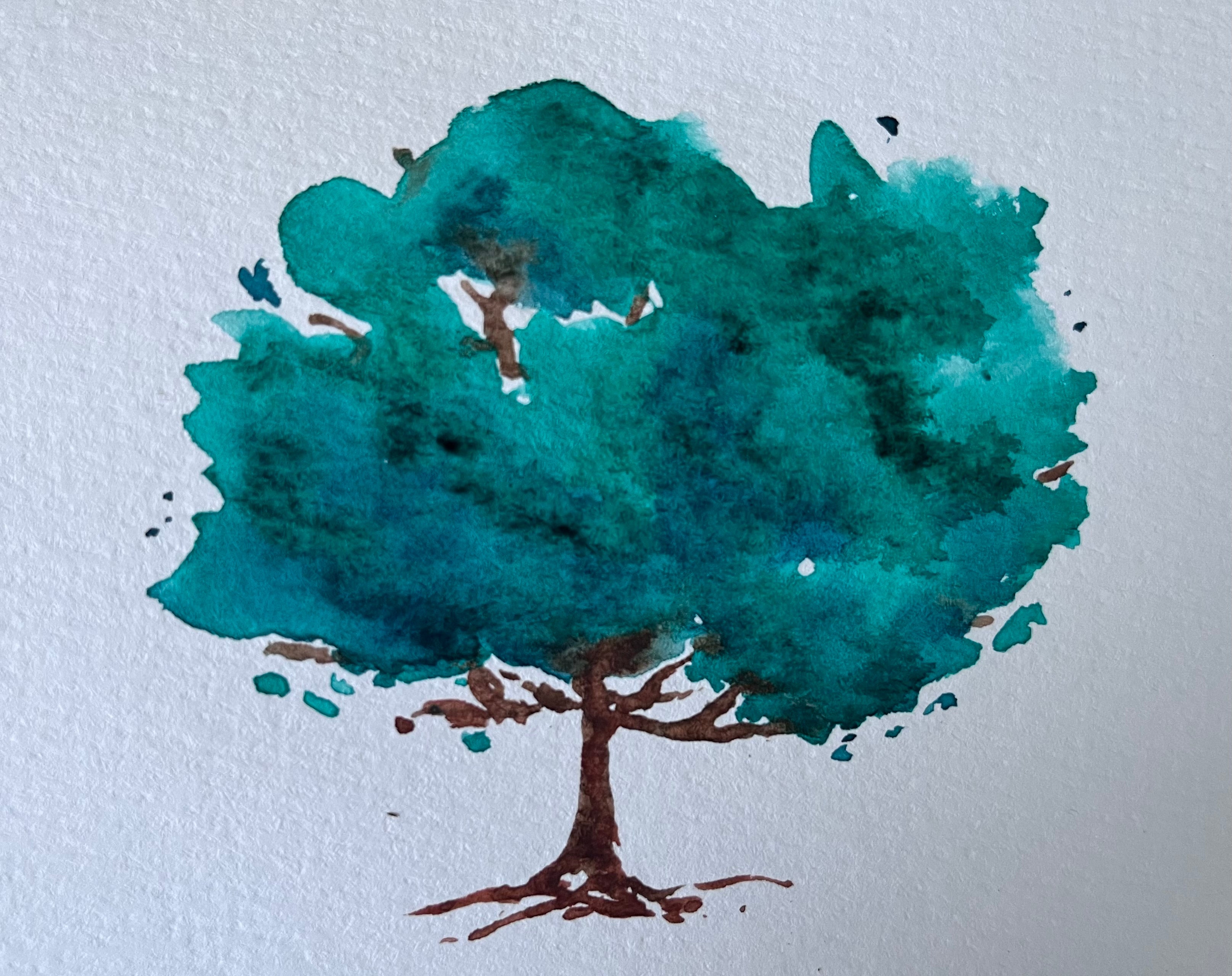 Emerald Tree - May Birthday Card