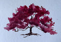 Ruby Tree - July Birthday Card