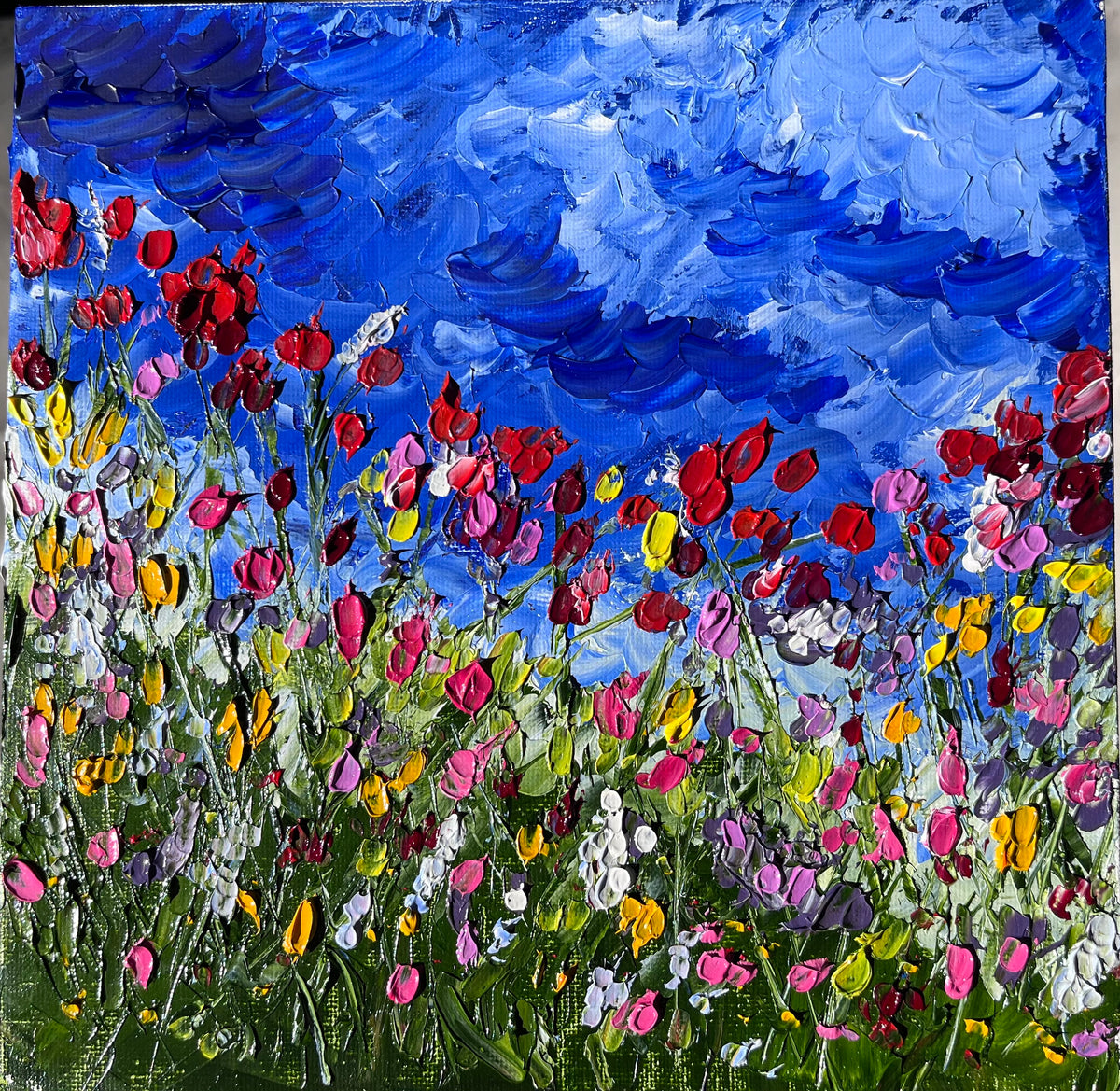 Tulips and Wildflowers
