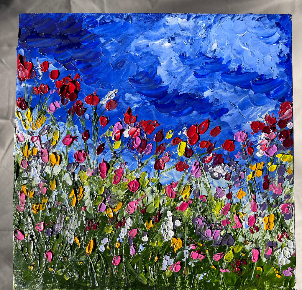 Tulips and Wildflowers