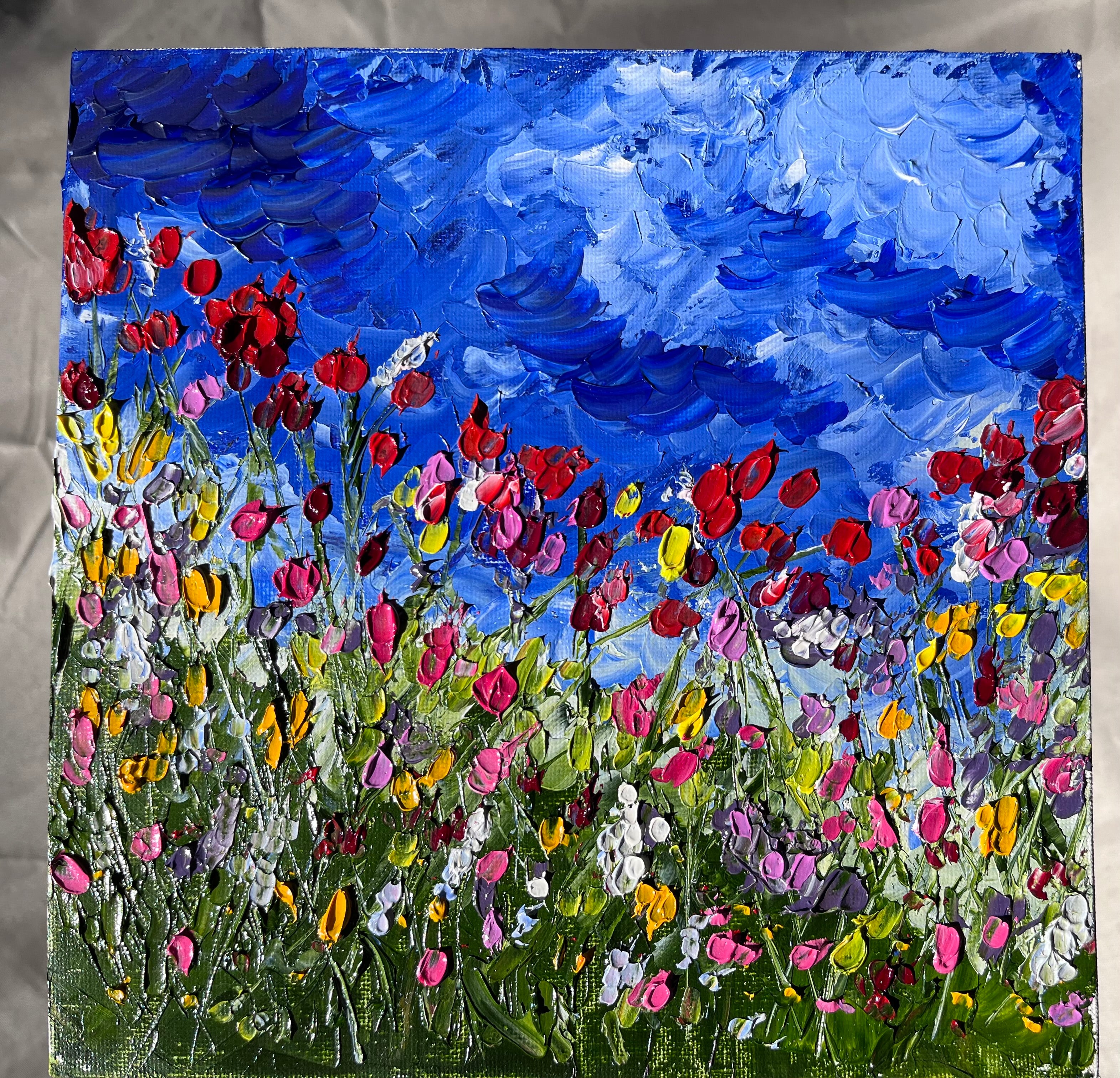 Tulips and Wildflowers