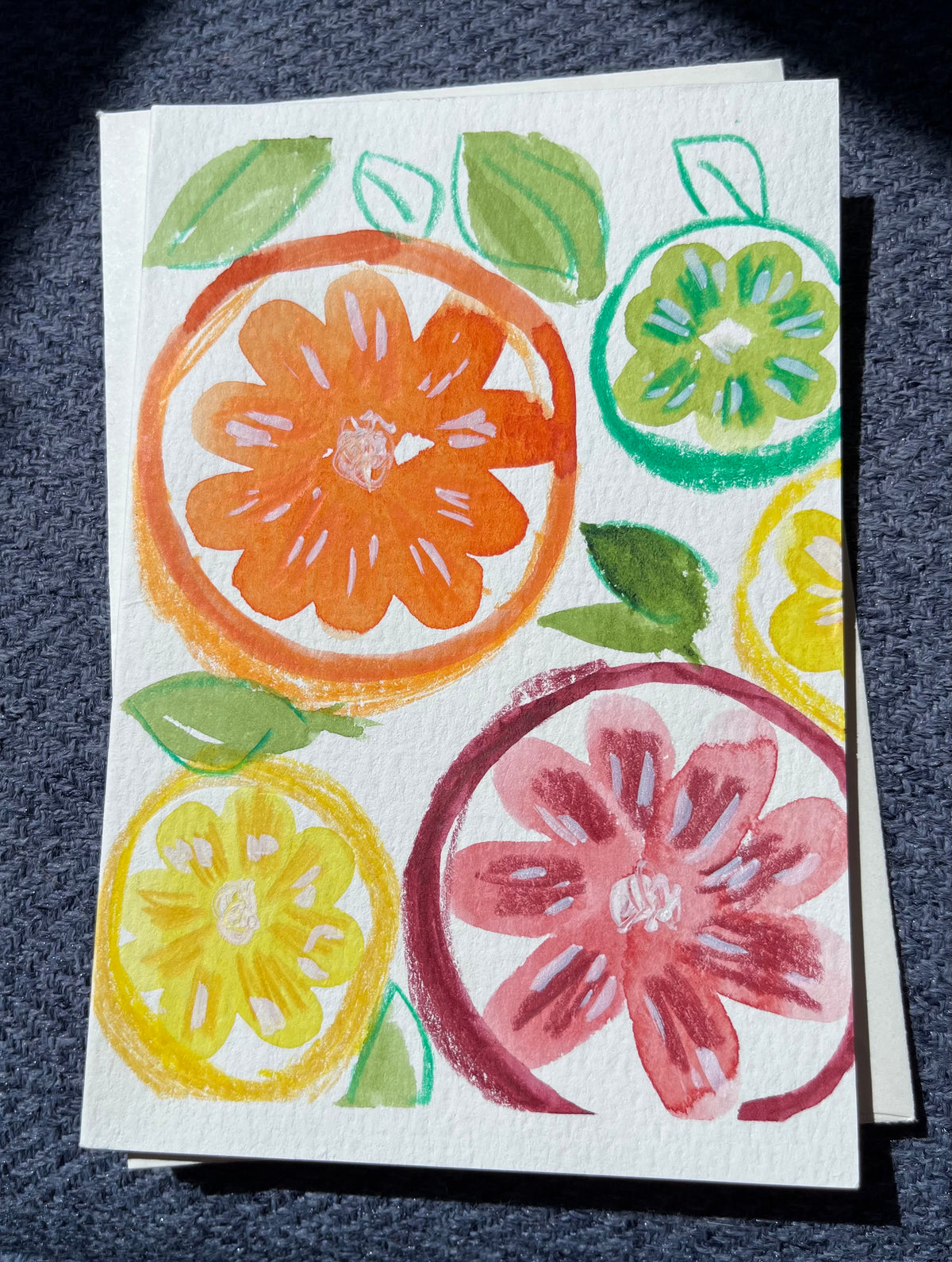 Citrus Sketches Card Series