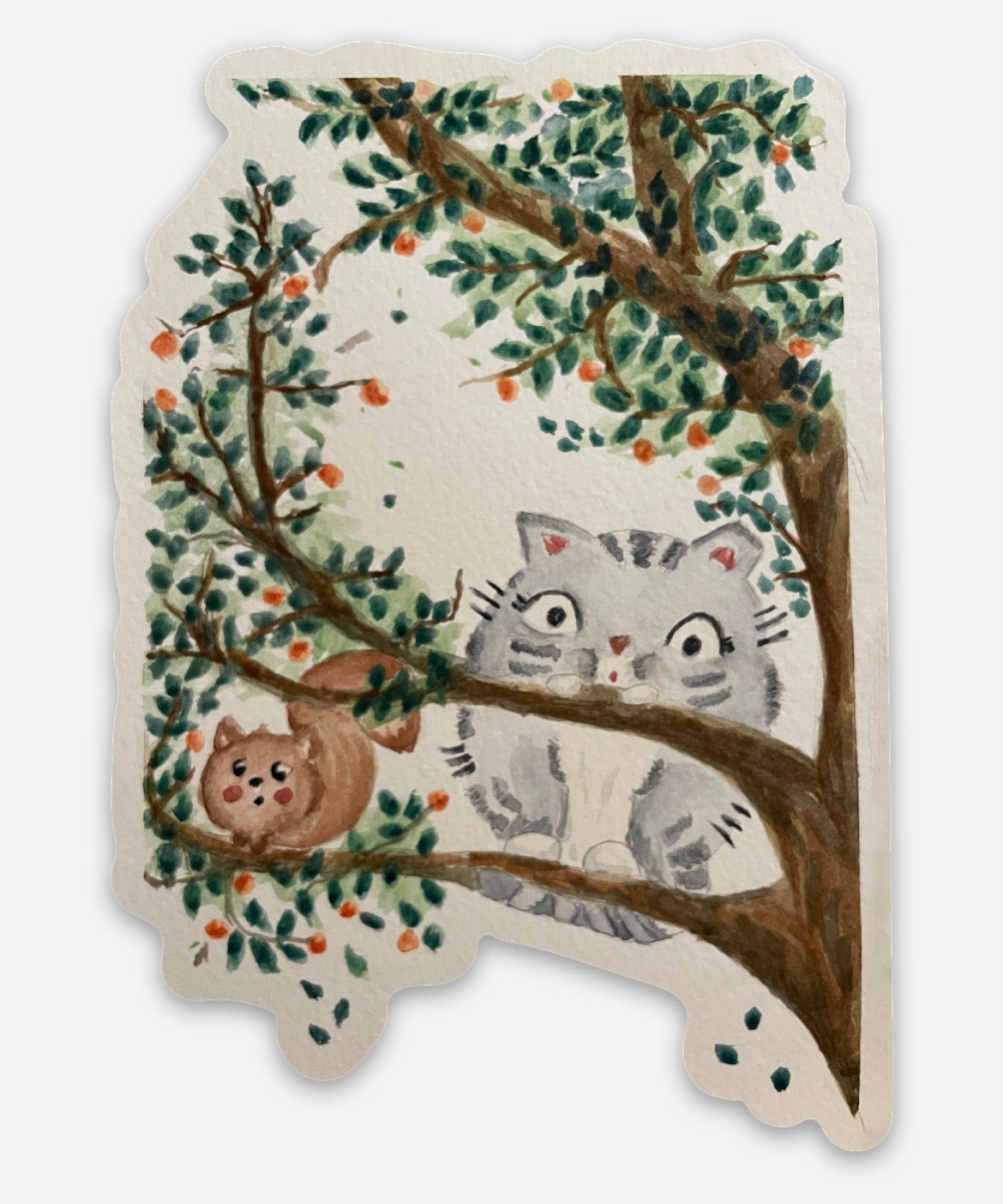 Little Nillie and Penny Sticker