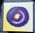 Purple Donut Postcard