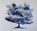 Diamond Tree - April Birthday Card
