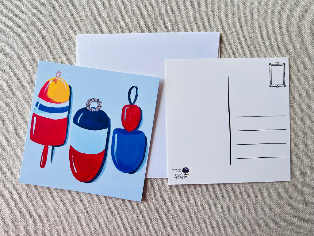 Wicked Cute Buoy Postcard