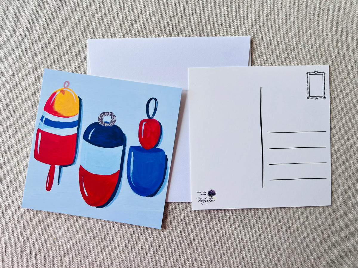 Wicked Cute Buoy Postcard