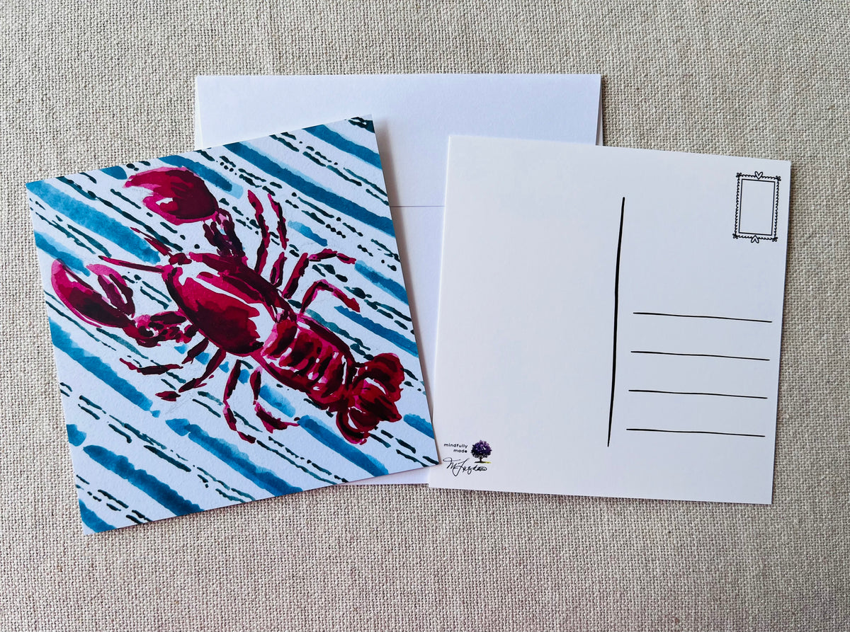 Red Lobstah Postcard