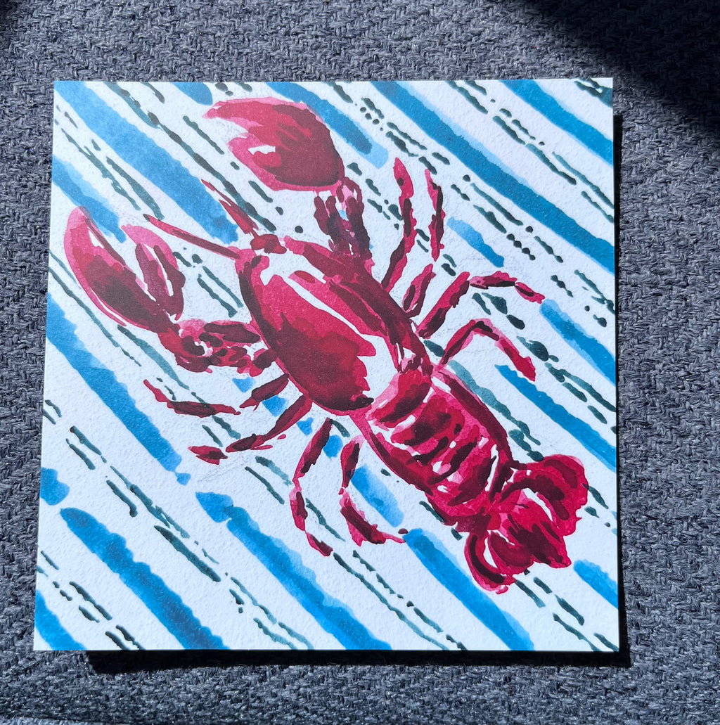 Red Lobstah Postcard