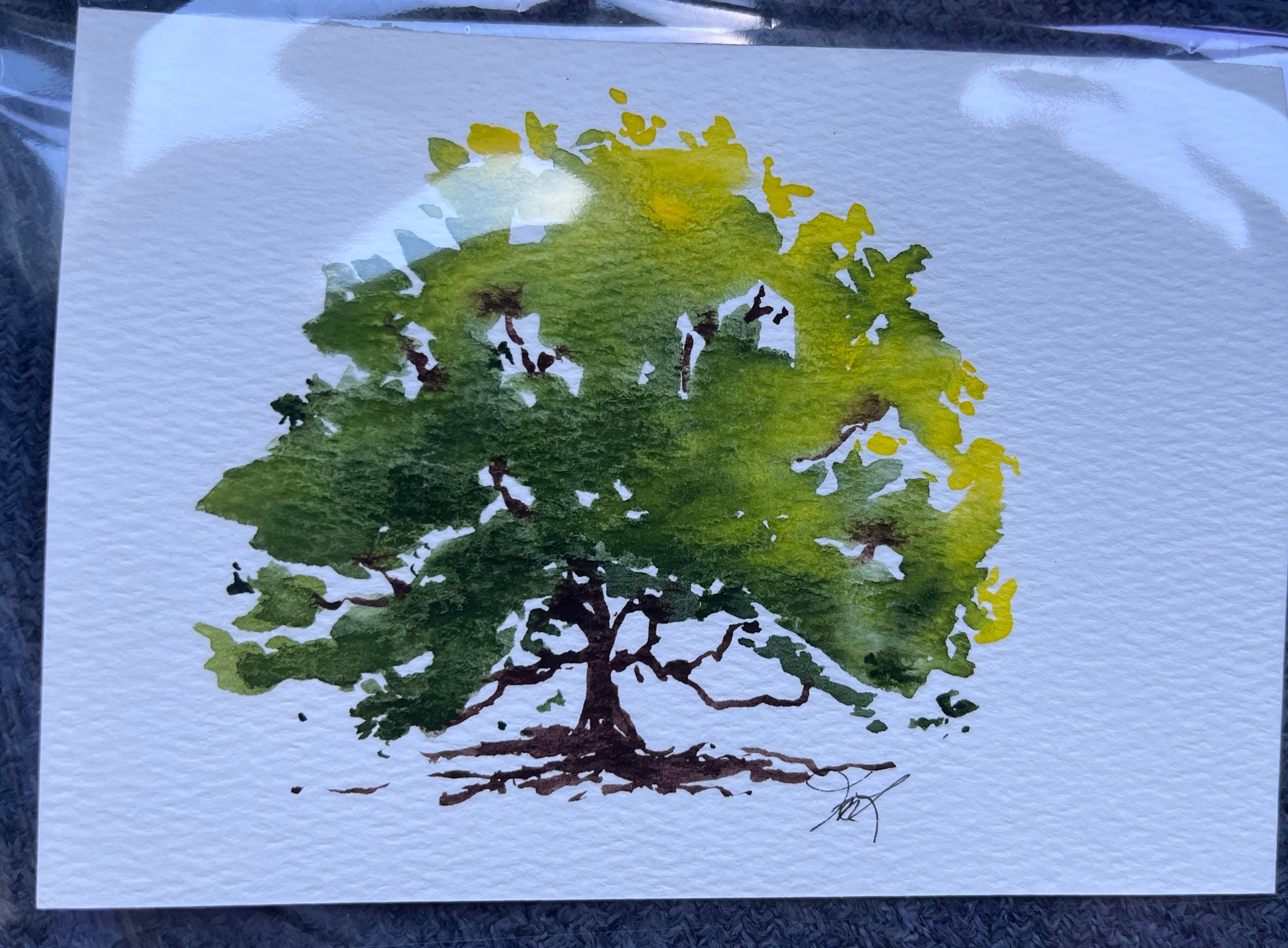 Custom Tree Painting