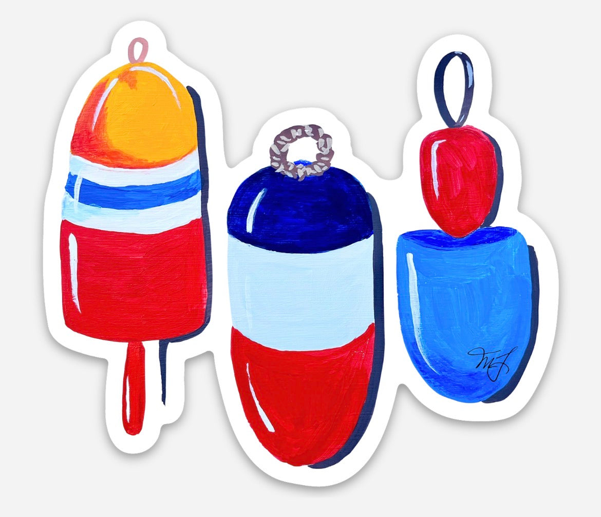 Some Cute Buoys Sticker