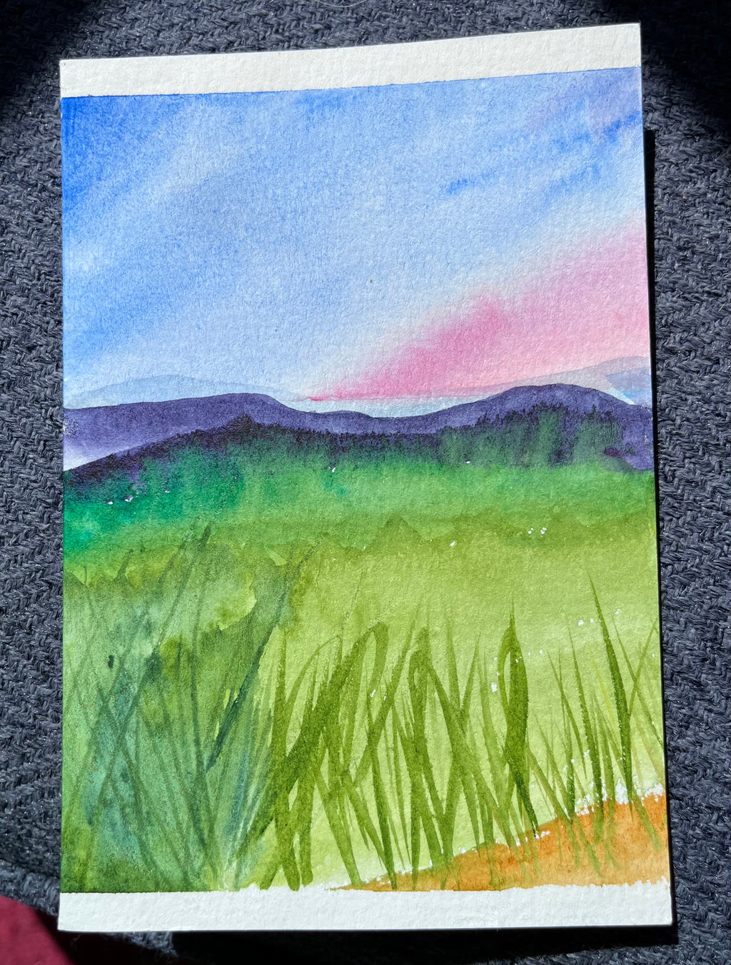 Sunset Card Series