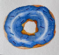 Blue Donut Card