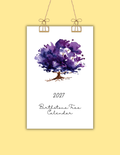 2027 Birthstone Tree Calendar